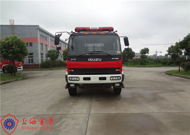 ISUZU Branding CAFS Fire Truck Large Capacity 3600 L/Min Rated Flow Rate
