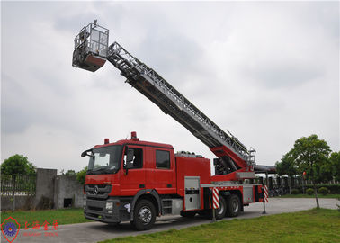 4 Ladder Section Aerial Ladder Fire Truck Lower Failure Rate 10720×2500×4000 Size