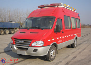 Seven Seats Fire Command Vehicles Rear Overhang 1680mm With Mounted Electric Generator