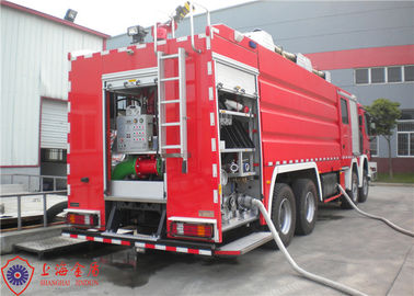 Mercedes Chassis Light Fire Truck 6 Seats Pump Flow 140L/S With Electrical System