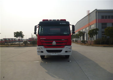 380HP Engine Power Motorized Fire Truck With Water Pump Transmission System