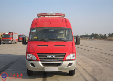 115KM/H Emergency Fire Command Vehicles China IV Emission Standard