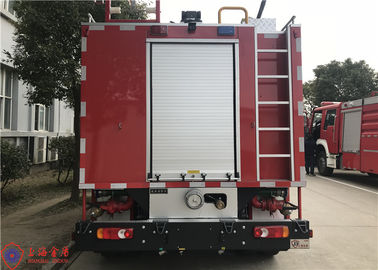 88kw 2900hp 2000L Water Tanker Fire Truck 2+3 Seat With MSB Manual Gearbox