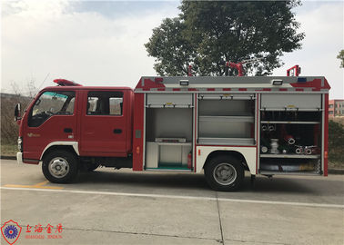 China IV Emission 4x2 Drive Water Tanker Fire Truck With Strobe Lights