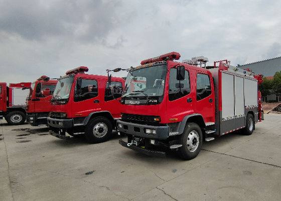 Light Aluminum Alloy 4x2 Drive Water & Foam Combined Fire Truck