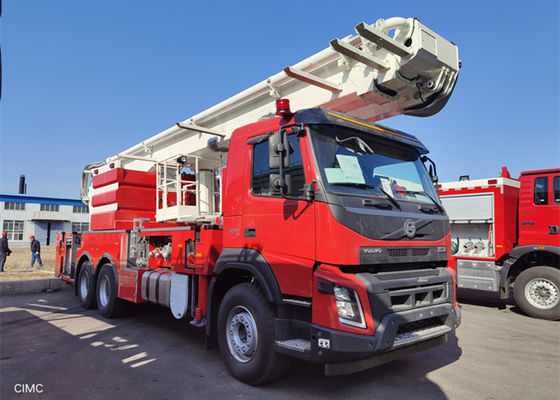 JP25 300L Fuel Water Tower Fire Truck 30090kg Loading