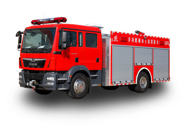 276kw 12000kg Capacity Water Tanker Fire Truck with Lengthen Six Seats Cab