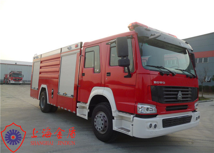 20 Ton Loading Water Tanker Fire Truck Flat Top Four Door