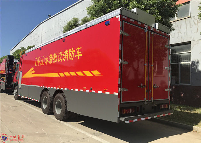 Multi-functional 6×4 Drive Long Distance Water Supply Pumper Fire Truck