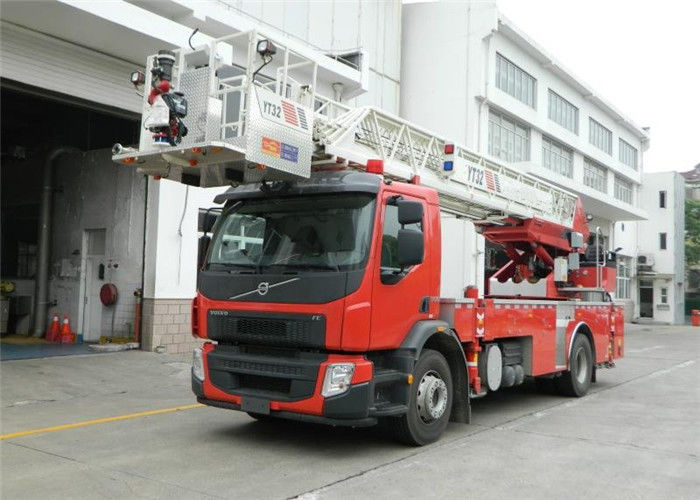 Outrigger extending time ≤40s 32M Aerial Ladder Fire Truck Five