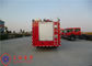 HOWO Chassis Water Tender Fire Truck With Manual 9JS119 Gearbox Model