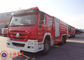 27T Huge Capacity Foam Fire Truck ISO9001 Certificated With Pull Clutch