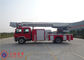 Six Seats Aerial Ladder Fire Truck New Generation Gross Weight 16000kg