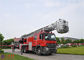 6x4 Drive Aerial Ladder Fire Truck Short Adjustment Time 30.7 Meters Max Height