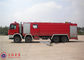 Rotatable Structure Cab Water Fire Truck With Electronic Direct Injection Diesel Engine