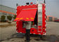 Four Doors Cab Foam Fire Truck HOWO Chassis Four - Stroke Intercooled Engine