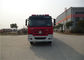 380HP Engine Power Motorized Fire Truck With Water Pump Transmission System