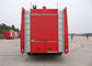 HOWO Chassis Water Tanker Fire Truck With Direct Injection Diesel Engine