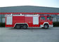 Dry Powder Fire Pumper Truck , Dummy Plate Thickness 3mm Fire Service Truck