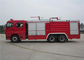 Speed Ratio 1.48 Water Tanker Fire Truck Six Seats Water Shot Range ≥75m