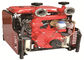 Two Stage High Pressure Water Pumps For Fire Fighting Middle Flow Double Cylinder