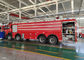 H Type Motorized Fire Truck , 315l 110a Fire Tender Vehicle