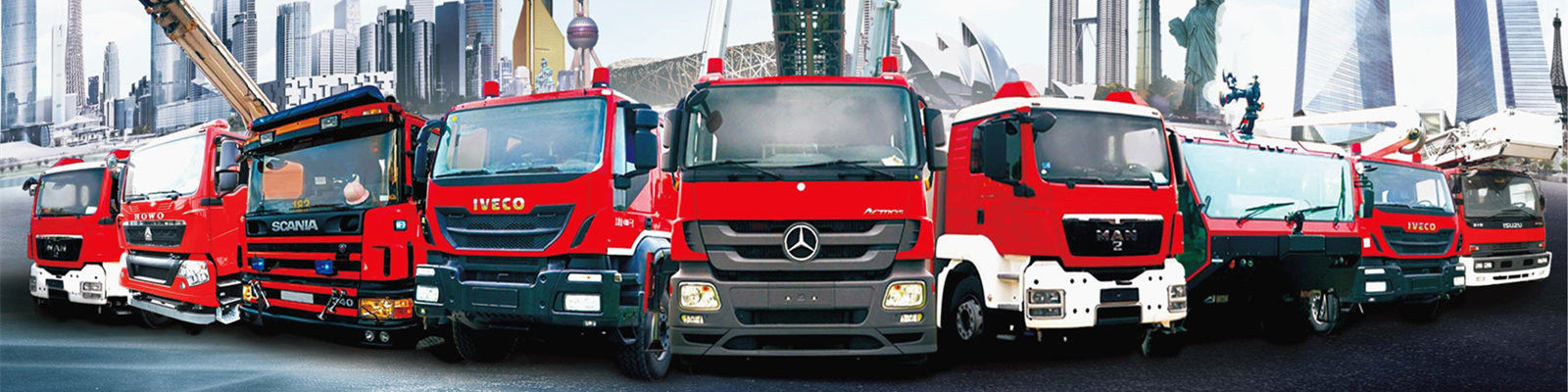 Quality Commercial Fire Trucks factory