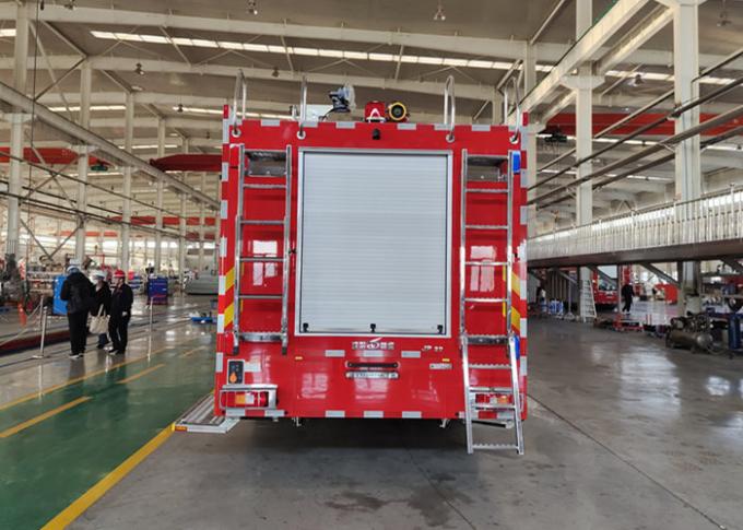 60 Meter Dual Booms Water Tower Fire Truck with 315L Fuel Tank 6000L ...