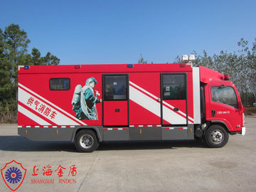 10 Ton Big Capacity Gas Supply Fire Trucks with 7m Lifting Lighting System