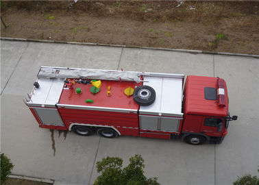 265KW 6×4 Drive Foam Tender Firefighting Truck with  Manual Control Gearbox