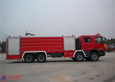 Heavy Duty Huge Capacity 8x4 Drive Six Seats Fire Fighting Truck Firefighter Truck