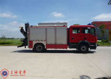 ISO9001 Certificated Steel Frame Emergency Fire Vehicle Heavy Rescue Truck