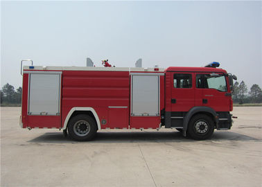 Gross Vehicle Weight 15330kg Light Water Tender Fire Truck with Four-Stroke Engine