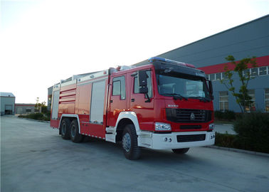 Water Foam And Powder Firefighting Truck