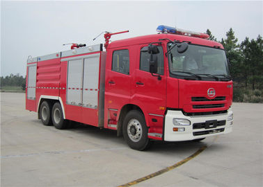 Max Power 320kw 6x4 Drive 6 Seats Water Foam and Dry powder Fire vehicle