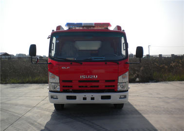4x2 Driving Light Rescue Fire Trucks with Lifting Light System and 50kw Generator
