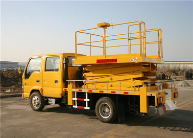 ISUZU Chassis 4x2 Drive 22M Truck Mounted Aerial Work Platform 90km/H 200kg Load