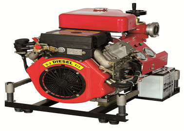 Threaded Type Diesel Driven Fire Pump Middle Pressure Connection Mode