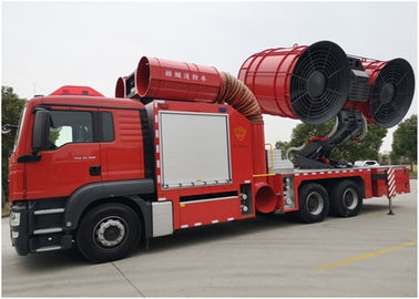 353 Kw 6×4 Drive Large-flow Air Supply & Smock Exhaust Fire Fighting Truck