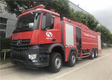 Snap Type Bumper 1.0MPa 120L/S Water Tanker Fire Truck with Monitor Flows 80L/s