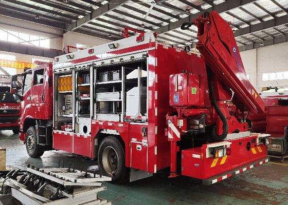 177KW 4x2 Drive 95Km/H 98 pcs Fire Equipment Emergency Rescue Vehicle