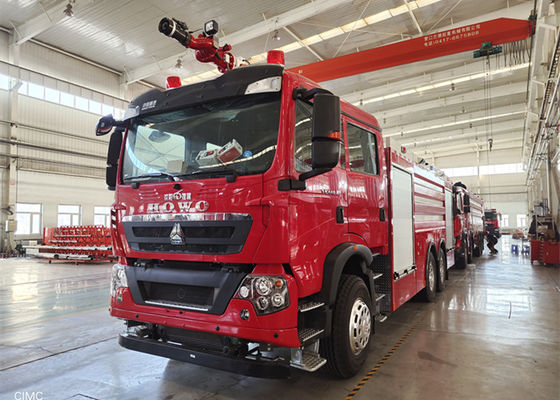 CIMC Shanghai Jindun Water Tanker Fire Truck With Forward Gear (7600kg)