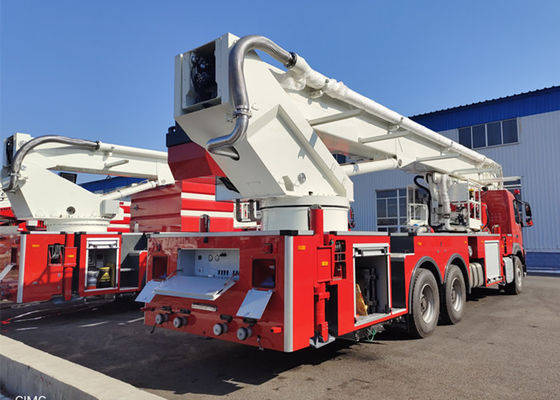 6x4 Driving Aerial Platform Fire Truck Water 5000kg Foam 2000kg