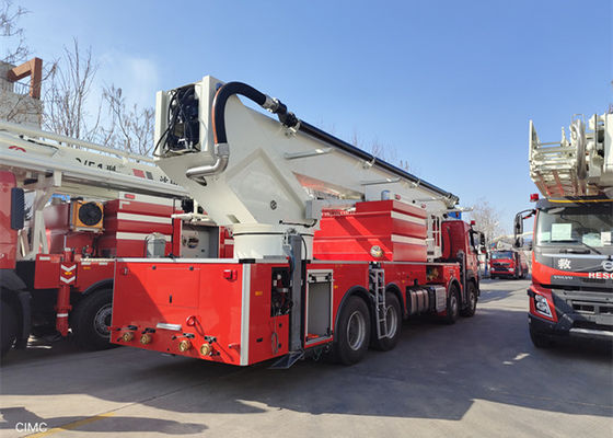 Heavy Fire Rig 44m Working Height 320kw Aerial Hydraulic Platform Fire Truck with Work ...