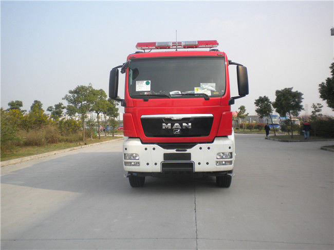 6×4 Drive 265KW Power 18 Ton Fire Equipment Truck With Steel Pedal Plate