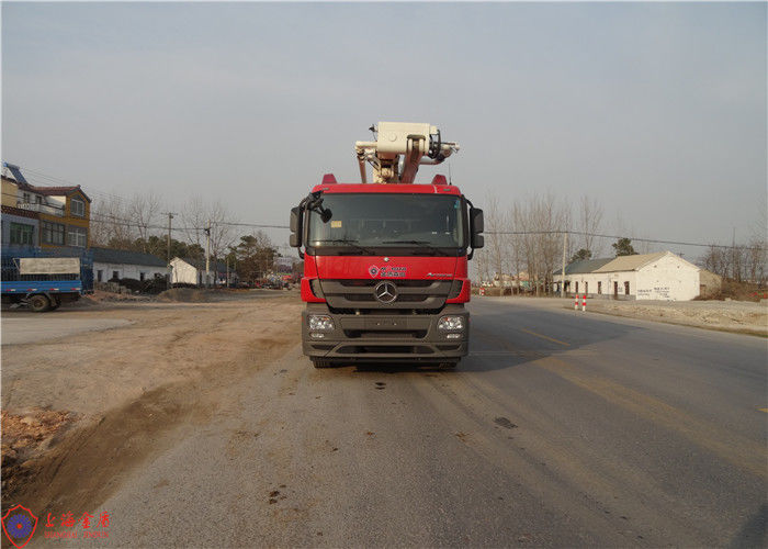 32m Height Max Loading 23700Kg Water Tower Fire Truck with 4800kg Water Tanker