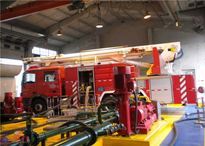 39 Ton Water Tower Fire Truck Imported Chassis Full Authorized Total Mass 31000KG