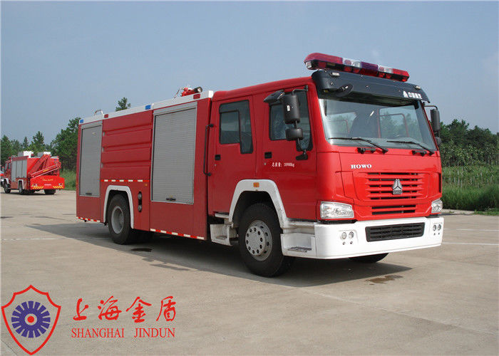 20 Ton Loading 4x2 Water Tanker Fire Truck Flat Top Four Door Lengthen Cab