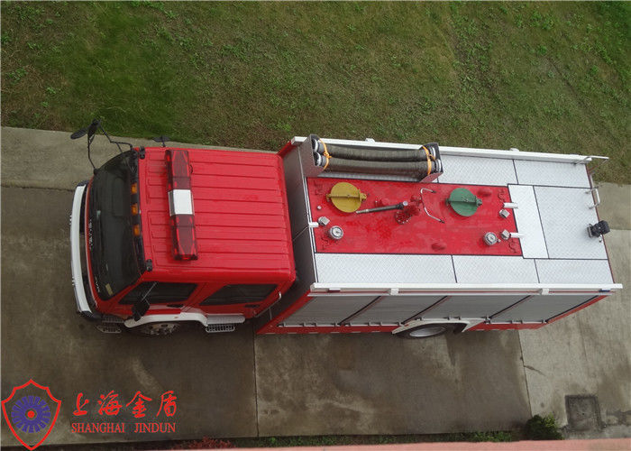 Gross Weight 16000kg 4500L Water Container CAFS Fire Pumper Truck A Class Foam