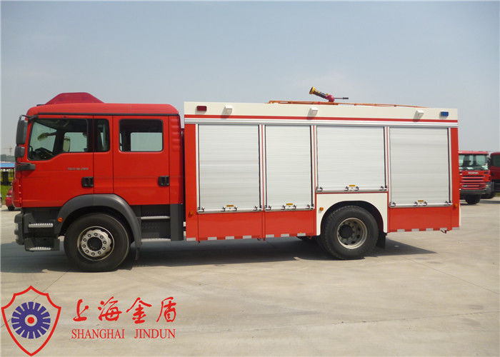 MAN Chassis Rail Road Vehicle Compressed Air Foam System CAFS Fire Truck